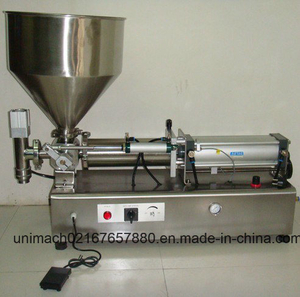 Horizontal Pneumatic Ointment Filling Machine
