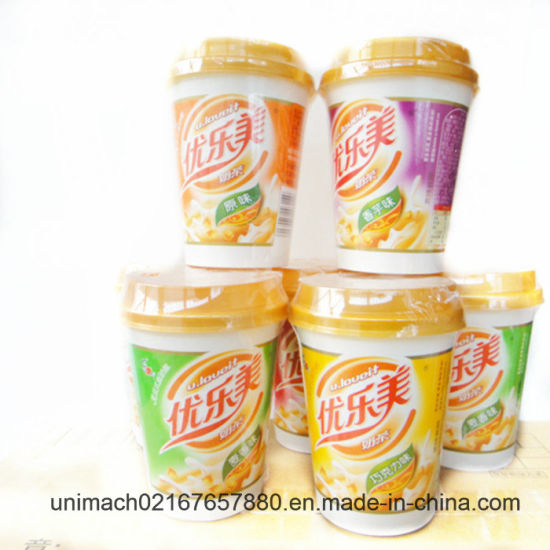 Automatic High Speed Shrink Wrapping Machine for Cup Milk Tea