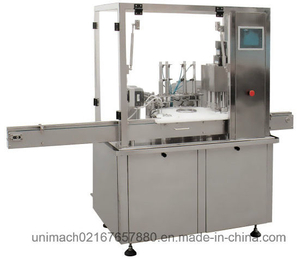 Automatic Eye Drops Liquid Glass & Plastic Bottle Filling Capping Machine