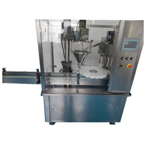6 Heads Automatic Powder Bottle Filler Capper