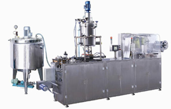 Dpb-250y Automatic Liquid Blister Packing Machine (chocolate, honey, butter, jam, ketchup)