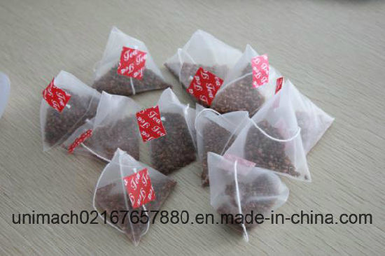 Automatic Triangle Pyramid Nylon Tea Bag Packaging Machinery