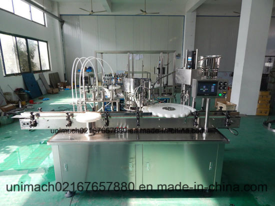 Automatic Oral Liquid Syrup Filling Capping Machine