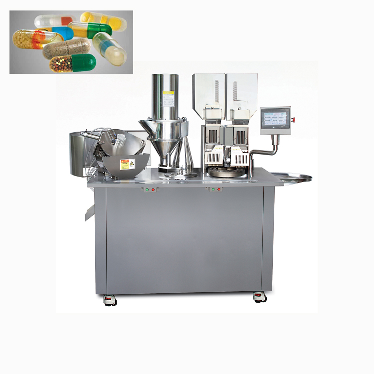 Semi-automatic capsule filler with double loaders